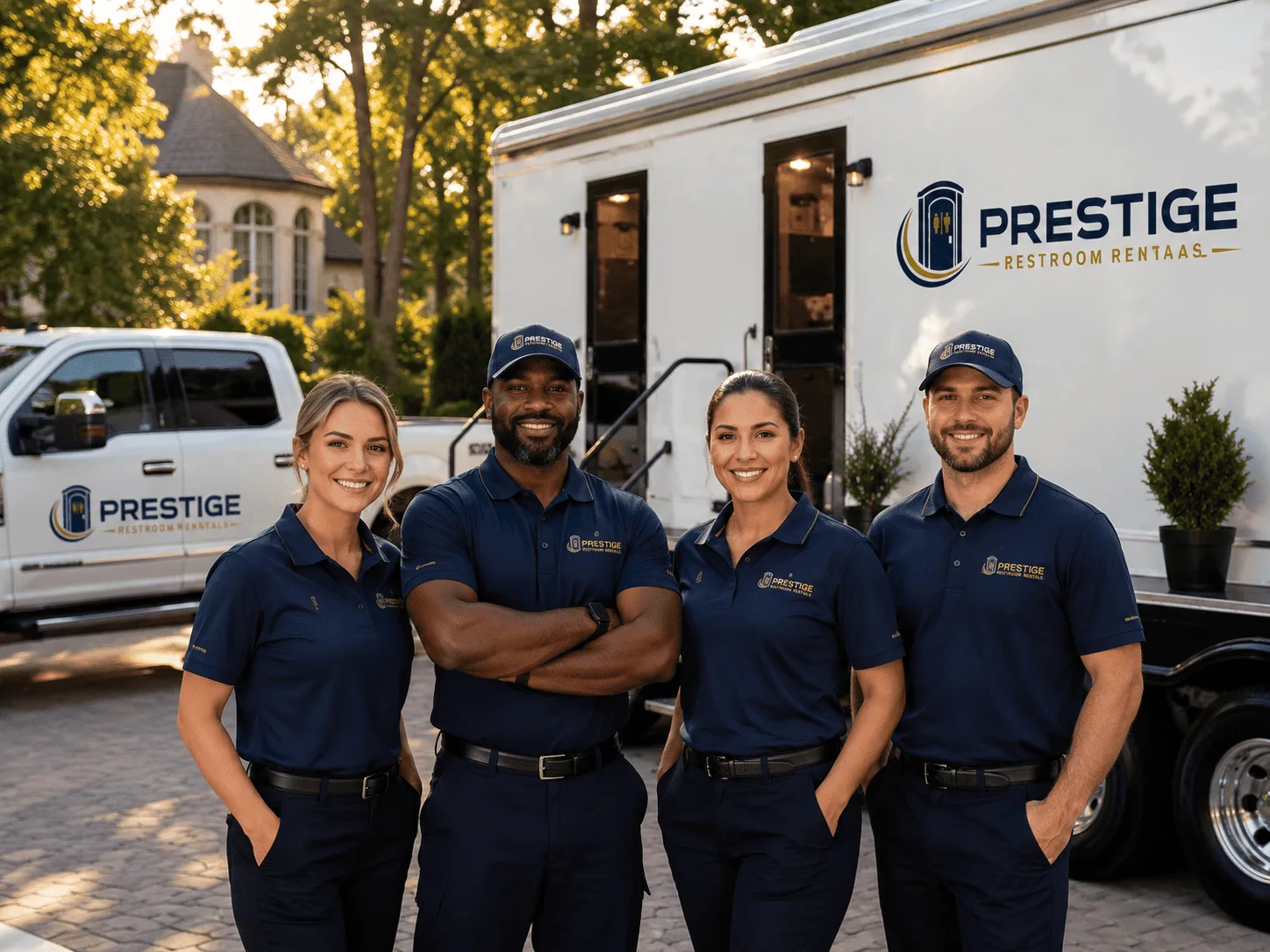 Trusted Luxury Portable Restrooms company in Maxwell, IA